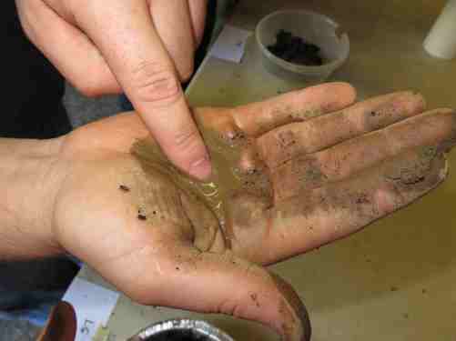 texturing soil by hand